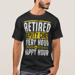 Retired Deputy Fire Chief Happy Retirement Deputy  T-Shirt