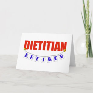 Retired Dietician Card