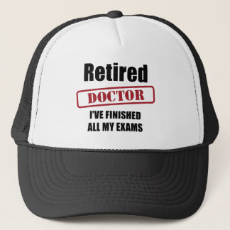 Retired Doctor Trucker Hat