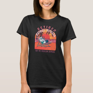 Retired Drywall Installer Vintage Retirement T-Shirt