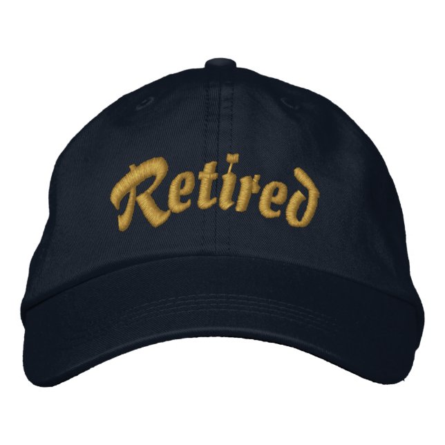 Retired Embroidered Cap (Front)