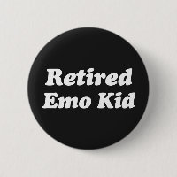 Retired Emo Kid Funny Quote