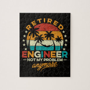 Retired Engineer Not My Problem Anymore Jigsaw Puzzle
