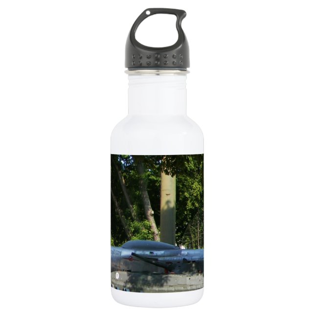Retired fighter 532 ml water bottle (Front)