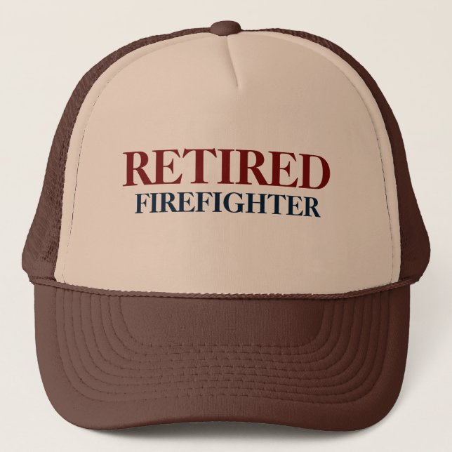 Retired Firefighter Cap (Front)