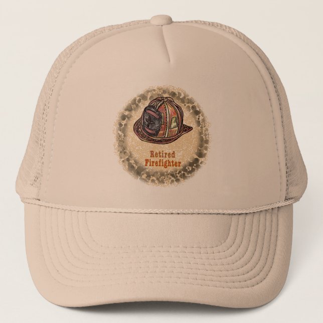 Retired FireFighter  hat (Front)
