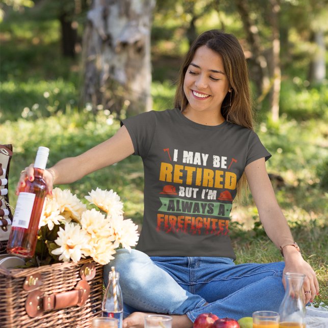 Retired Firefighter Pride Tee (Creator Uploaded)