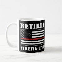 Retired Firefighter Thin Red Line Retirement Gifts