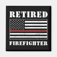 Retired Firefighter Thin Red Line Retirement Gifts
