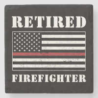 Retired Firefighter Thin Red Line Retirement Gifts