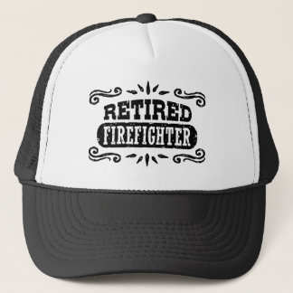 Retired Firefighter Trucker Hat