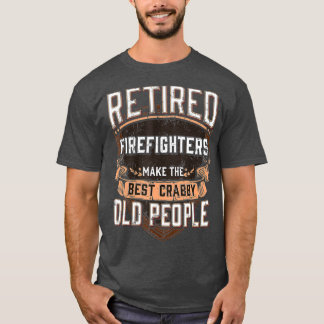 Retired Fireman  Funny Firefighter Retirement T-Shirt