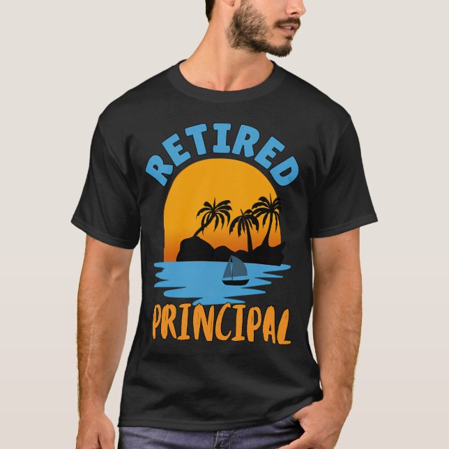 Retired Flight Attendant T-Shirt (Front)