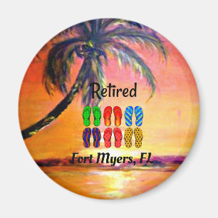 Retired Fort Myers, FL Magnet