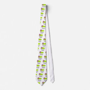 Retired from Work for Life Slogan Tie