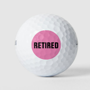RETIRED GOLF BALLS