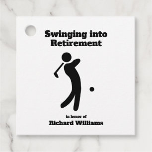 Retired Golf Player Swinging into Retirement moder Favour Tags