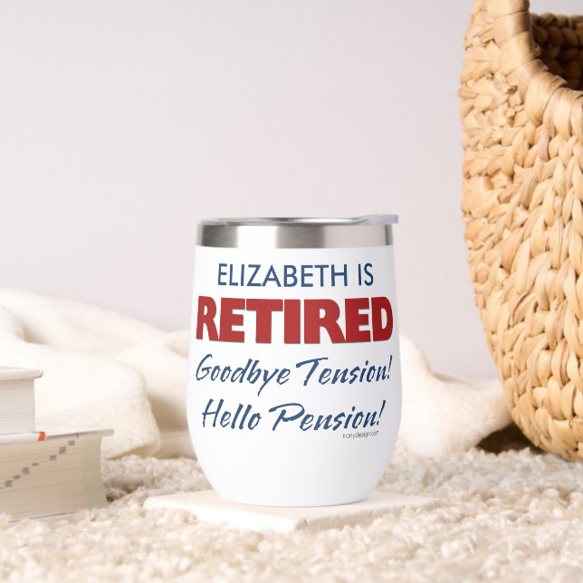 Retired: Goodbye Tension Hello Pension Name (Living Room)