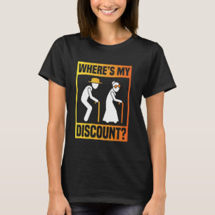 Retired Grandpa Senior Citizen Grandma Retiree T-Shirt