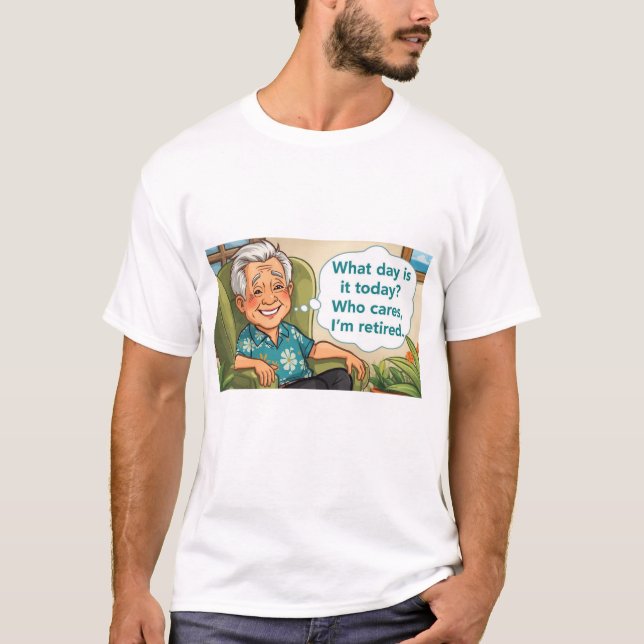 Retired grandpa t shirt (Front)