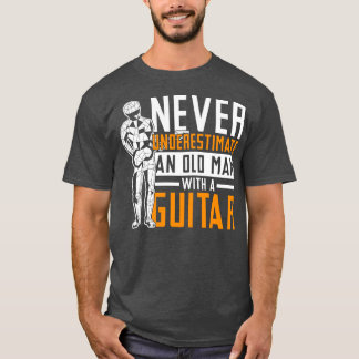 Retired Guitarist Gift Music Lover Retirement Guit T-Shirt