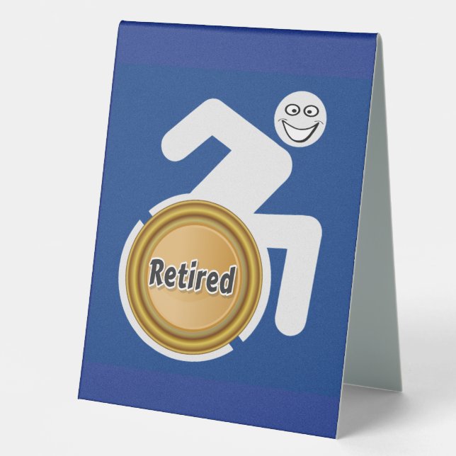 Retired Handicapped (Front)