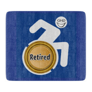 Retired Handicapped Cutting Board