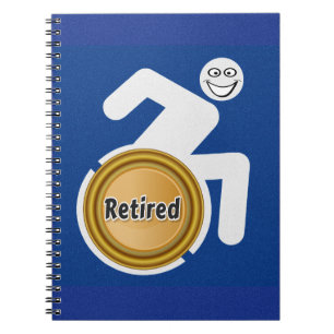 Retired Handicapped Notebook