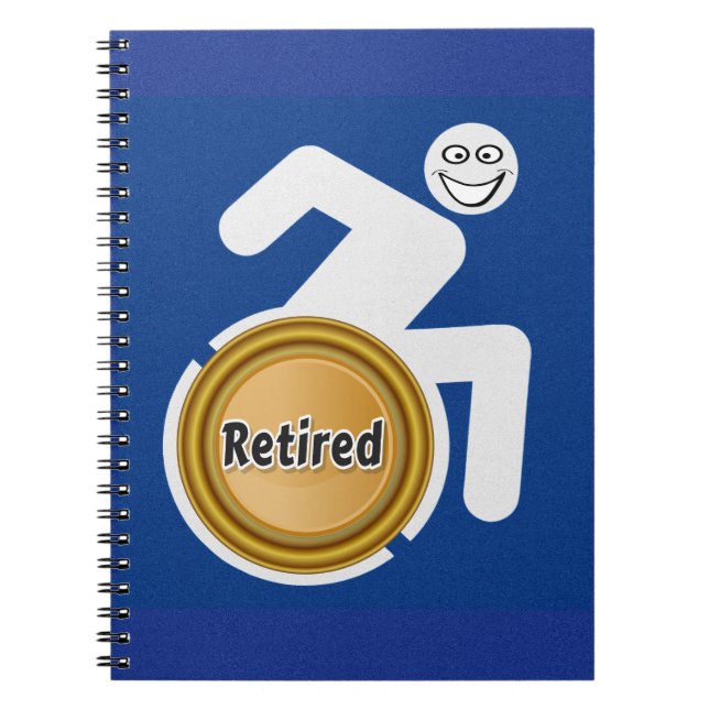 Retired Handicapped Notebook (Front)