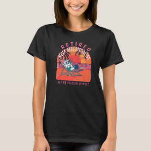 Retired Help Desk Specialist Vintage Retirement T-Shirt