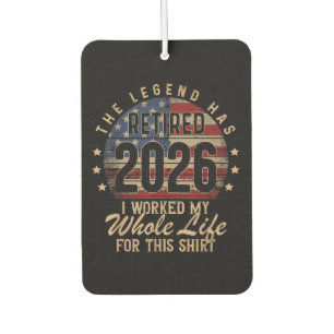 Retired I Worked Whole Life for This Car Air Freshener