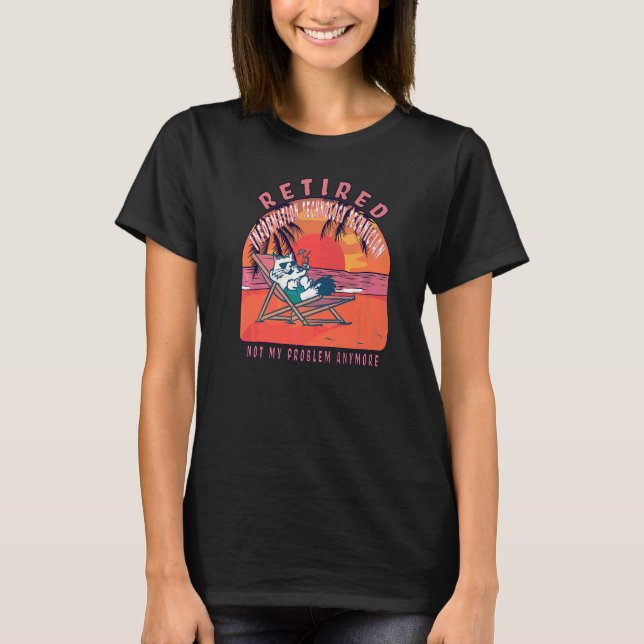 Retired Information Technology Technician  Retirem T-Shirt (Front)