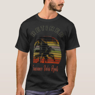 Retired Insurance Sales Agents Retirement Gift Bea T-Shirt