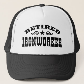 Retired Ironworker Trucker Hat