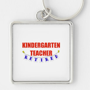 RETIRED KINDERGARTEN TEACHER KEY RING