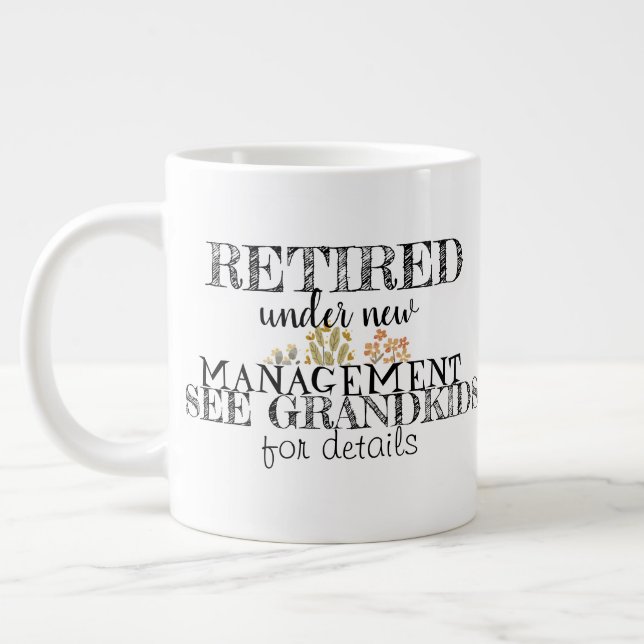 Retired Large Coffee Mug (Left)