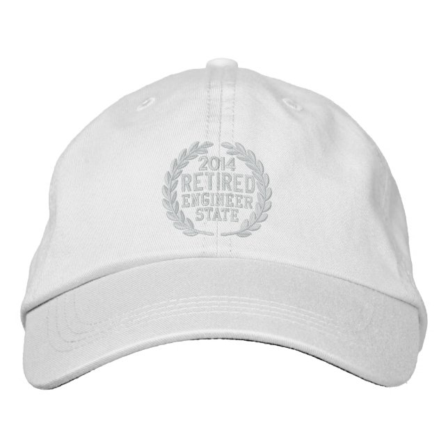Retired Laurels Personalize it!  Embroidered Cap (Front)