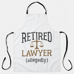 Retired Lawyer Allegedly Attorney Retirement Apron