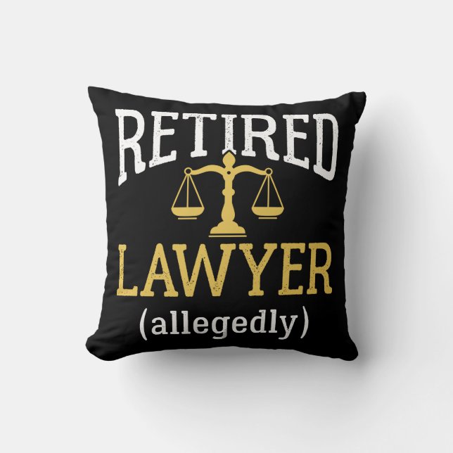 Retired Lawyer Allegedly Cushion (Front)