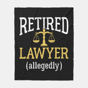 Retired Lawyer Allegedly Fleece Blanket