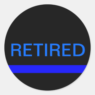 Retired LEO stickers