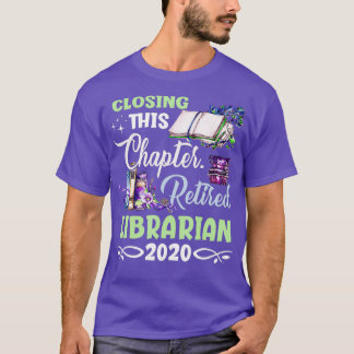 Retired Librarian 2020 T Retirement Gifts for T-Shirt