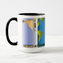 Retired Librarian World Map