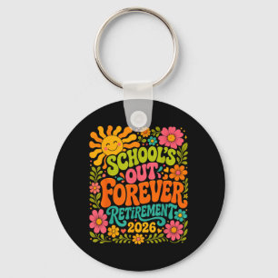 Retired Life Retirement 2026 Retired Teacher Key Ring