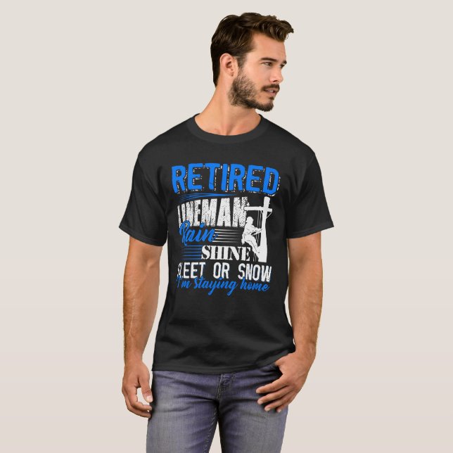 Retired Lineman Shirt (Front Full)