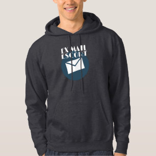 Retired Mailman Ex Mail Escort Mail Carrier Hoodie