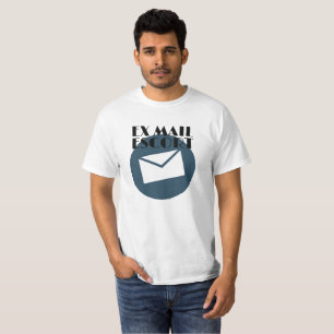 Retired Mailman Ex Mail Escort Mail Carrier T-Shirt