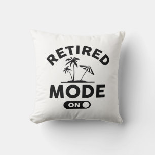 Retired Mode On Cushion