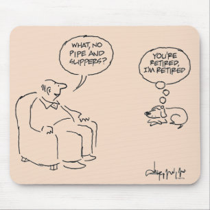 Retired Mouse Mat