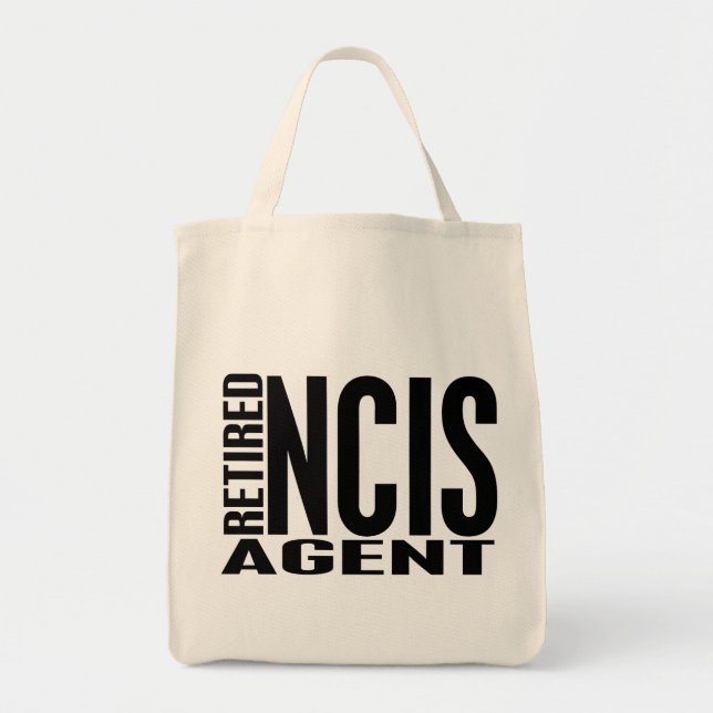 Retired NCIS Agent Tote Bag (Front)